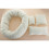 4 Stuks Pasgeboren Baby Tarwe Donut Wit 4