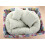 4 Stuks Pasgeboren Baby Tarwe Donut Wit 2
