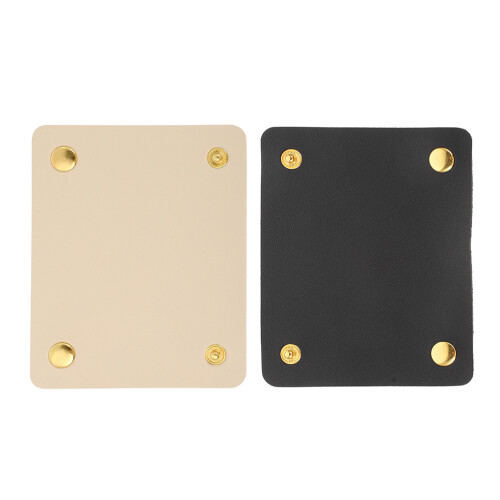 2 Pièces Protecteur De En Cuir PU Pour Sac