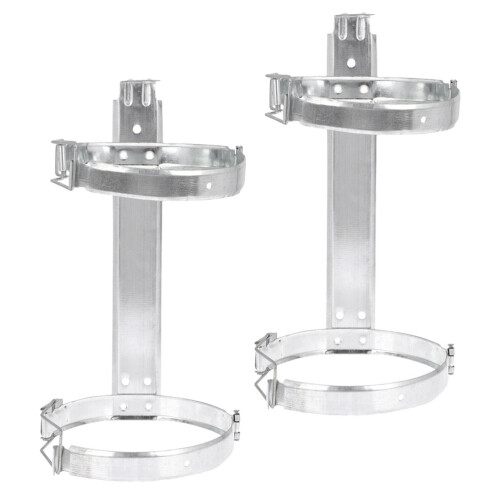 2Pcs Suporte Parede Ferro Para Extintor Com Fixação