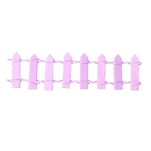 10 Pièces Clôture Miniature En Pour Micro , Jardin De Fées 1