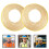 2 Stuks Hardhat Zonneklep Bouwarbeider Tarwe Stro Hoed 4
