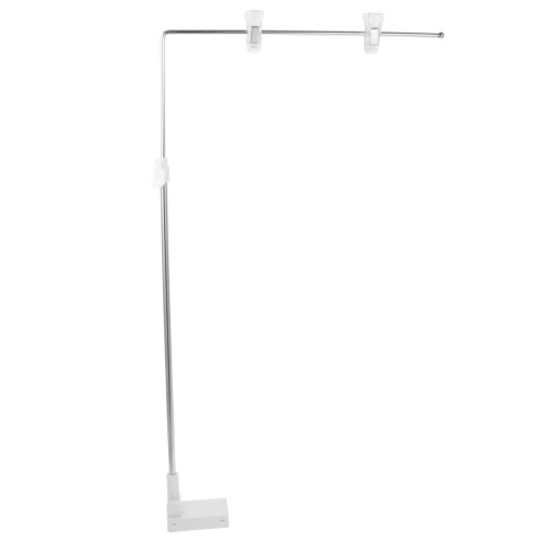 Versatile Metal Banner Stand with Strong Stability for Display
