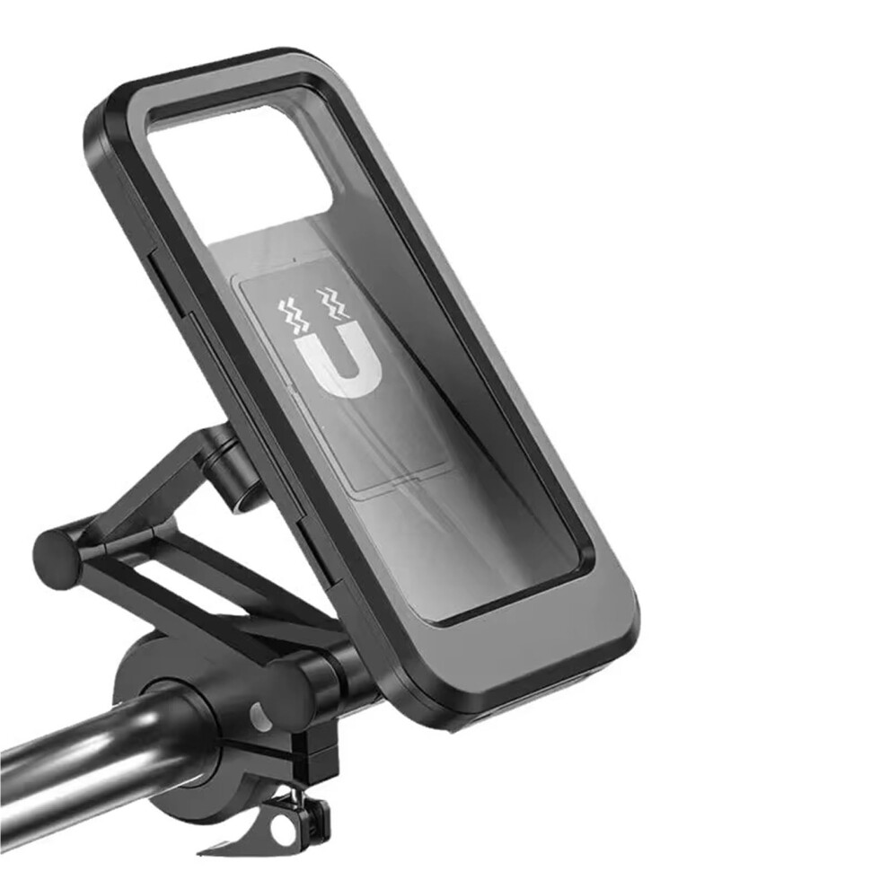 Navigation Mount Bracket Universal Bicycle Gps Holder, 360 Degree Swivel, Magnetic Waterproof Motorcycle Phone Mount 9393856493371