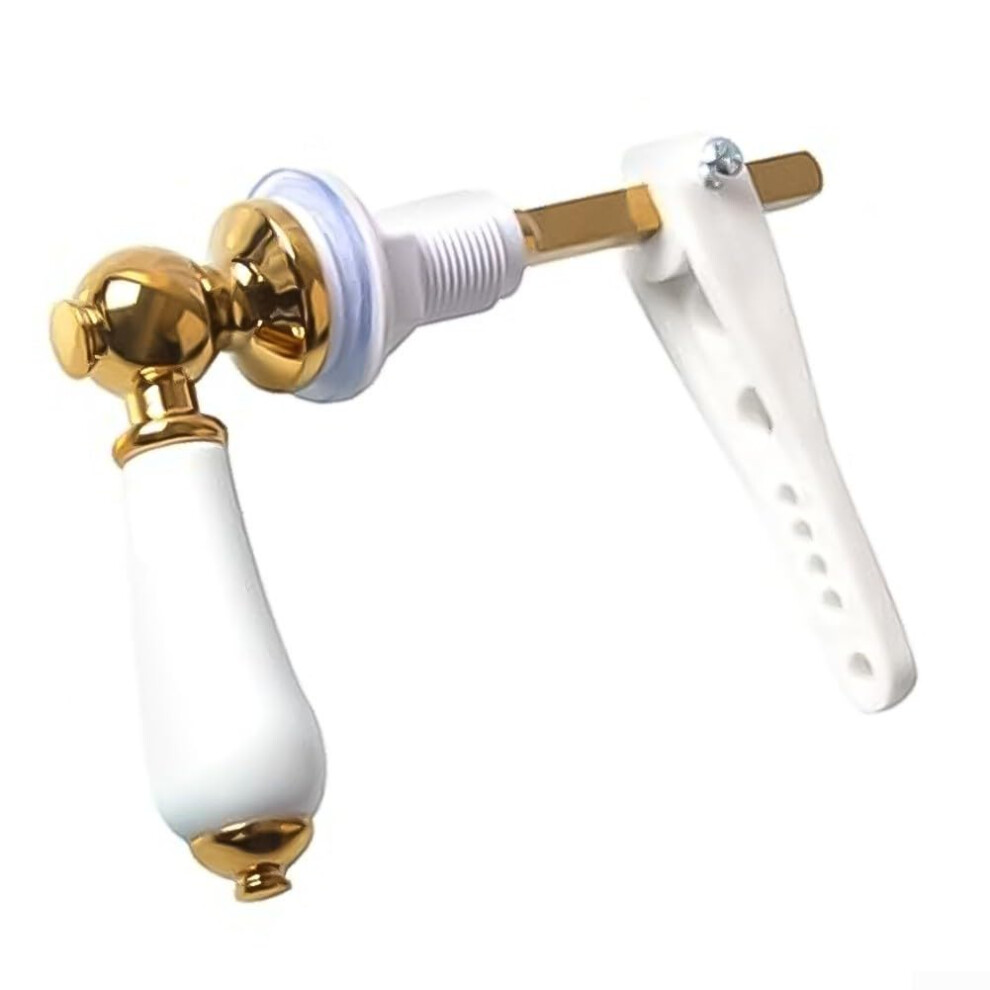 Toilet Cistern Lever For Standard Water Tanks, Replacement Flush Lever Kit, Wc Cistern Tank Compatible Toilet Handle 9016109535962