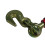 Folding Lever Ratchet Chain Loadbinder (10MM Trailer Tie Down Load Binder) 6