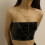 Simple Body Chain Geométrica De Malla Para Mujer (Dorado) 11