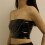 Simple Body Chain Geométrica De Malla Para Mujer (Dorado) 4