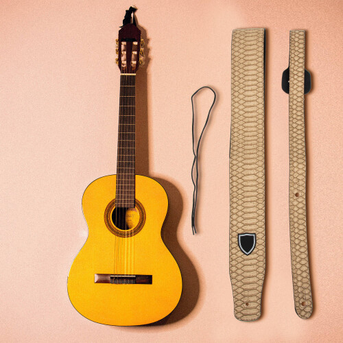 Correa De Guitarra Clásica Duradera Con Práctico Y De Regalo 2