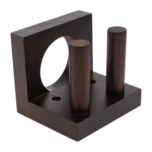 Soporte Madera Para Béisbol Vertical En Casa