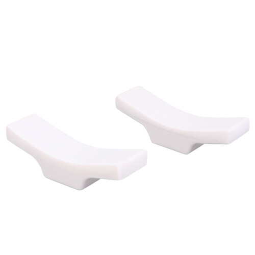 8 Pezzi Bacchette In Resina Simulazione Bianco 2