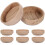 8 Pezzi Sottobicchieri Compact Per Tazze E Ruote 5