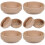 8 Pezzi Sottobicchieri Compact Per Tazze E Ruote 3