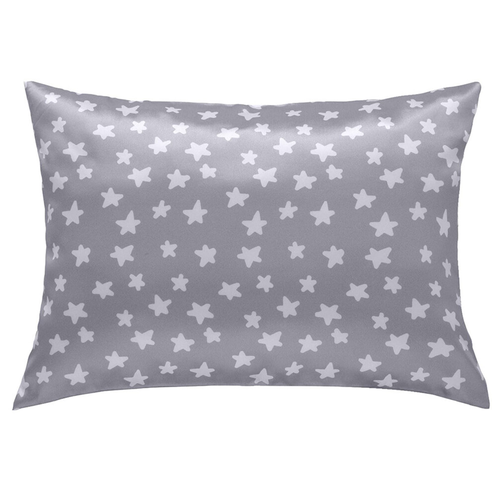 Baby Pillowcases 36x49cm Soft Breathable Pillowcases For Boy And Girl Fits 13x18 14x19 12x16 Kids Pillow Covers Gray Star