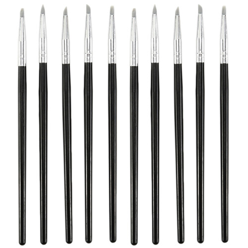 10 Unidades Canetas De Silicone Para Modelagem E Entalhe