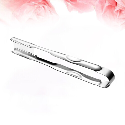 3Pcs Pinças De Aço Inoxidável Com Dentes Para Açúcar E Comida 2