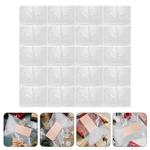200 Pezzi Pellicola Termoretraibile In Pvc Trasparente Per 2