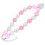 1 Pièce Collier Perles Colorées Enfilées Pour Enfants Rose 1