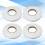 4 Pellicola Bifacciale 2 Cm Bianco Per 7