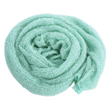 Newborn Baby Fotoprop Rekbare Lange Rimpelwrap Mintgroen