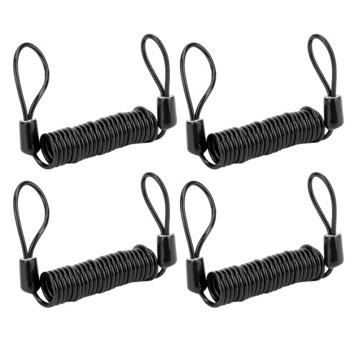 4 Pezzi Sicurezza Resistenti Per Bici (Nero) 1