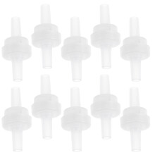 10St Stabiele Inline Plastic Terugslagklep Voor Water En Vloeistoffen