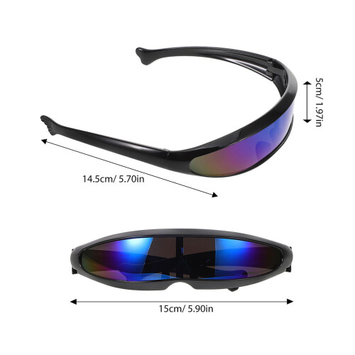 2 Occhiali Alien Per Sport Outdoor 1