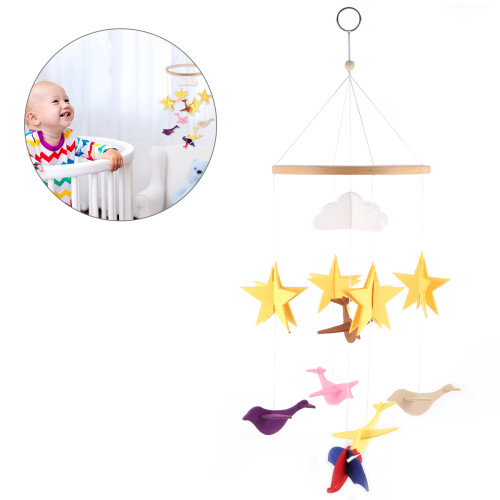 1 3D Windbel Hangobject Decoratie Kinderbed