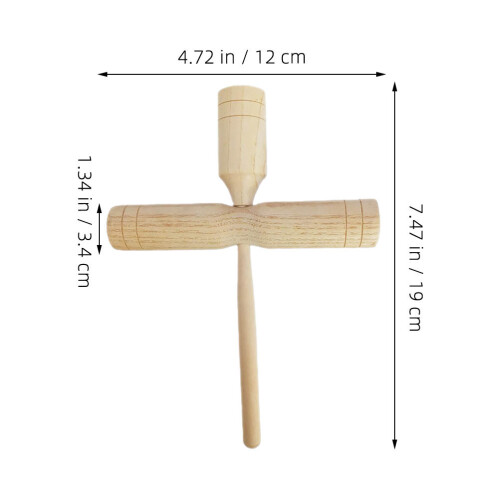 Instrumento De Guiro De Para Iniciantes Com Baqueta 1