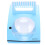 10Pcs Transparent Plastkakacontainer Ballform Engångs Mousse Ball Blå 1