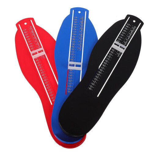 3 Pcs Medidor De Calçado Tamanho Unido