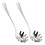2Pcs Multi-Functional Pasta Server Noodle Spoon Kitchen Utensil For Home Restaurant Use Two-Piece Pasta Server 1