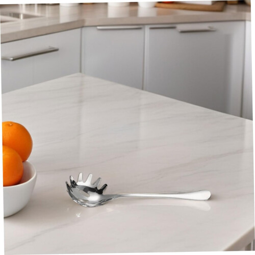 2Pcs Multi-Functional Pasta Server Noodle Spoon Kitchen Utensil For Home Restaurant Use Two-Piece Pasta Server 2