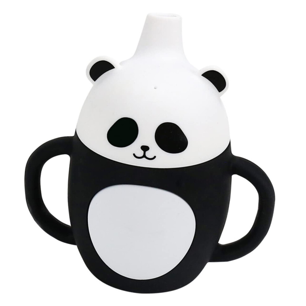 Silicone Sippy Cup Spill Resistant Training Cup With Handles Unbreakable Soft Silicone Easy Clean