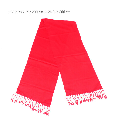 1St Einfarbiger Schal Modisches Winter Halstuch Shawl Für Kinder 1
