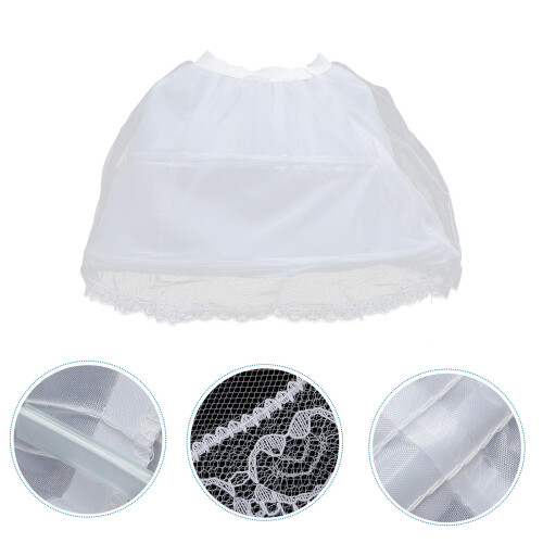 Robe Courte Jupons Sous-Jupe Taille Élastique Pour 1