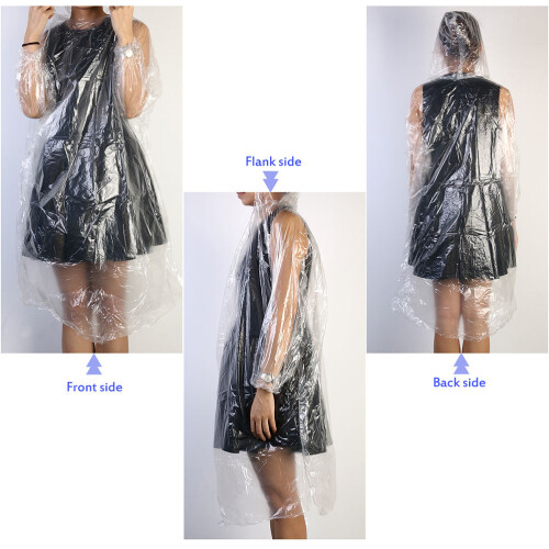 10 Pièces Veste De À En PE Unisexe 2