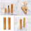 2 Pezzi Tubo in Bamboo per Rossetto Te e Gloss Labbra 8