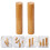 2 Pezzi Tubo in Bamboo per Rossetto Te e Gloss Labbra 11