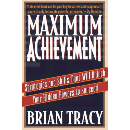 Maximum Achievement by Brian Tracy Paperback Book