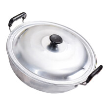 Thick Aluminum Cooking Pot with Lid 22cm Mini Ramen Noodle Pot Fast Heating Aluminum Cookware For Home Kitchen