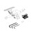 Universal Motorcycle LED License Plate Holder 1