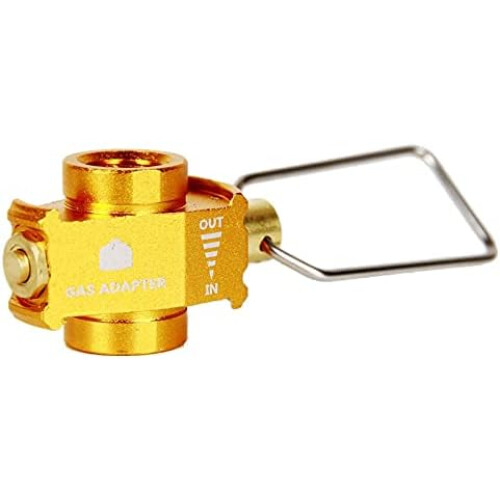 Camping Sparer Plus Converter Gear Lever Refill Flat Tank Conversion Adapter Camping Adapter Valve 2