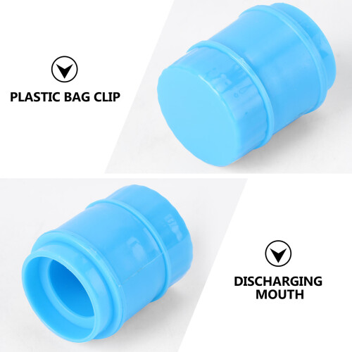 Bolsa Plástico Conservación con Clip y Boca Descarga 2
