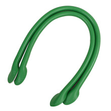 1 Paire Poignées Cuir Vache 40 Cm Pour Sac Main Tote Bag Vert