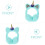 Unicorn Theme Copriorecchie Unisex 10