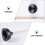2 Pezzi Spillini Per Water Nero Con In 9