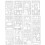 12 Pezzi Stencil Per Pittura Svasati 1