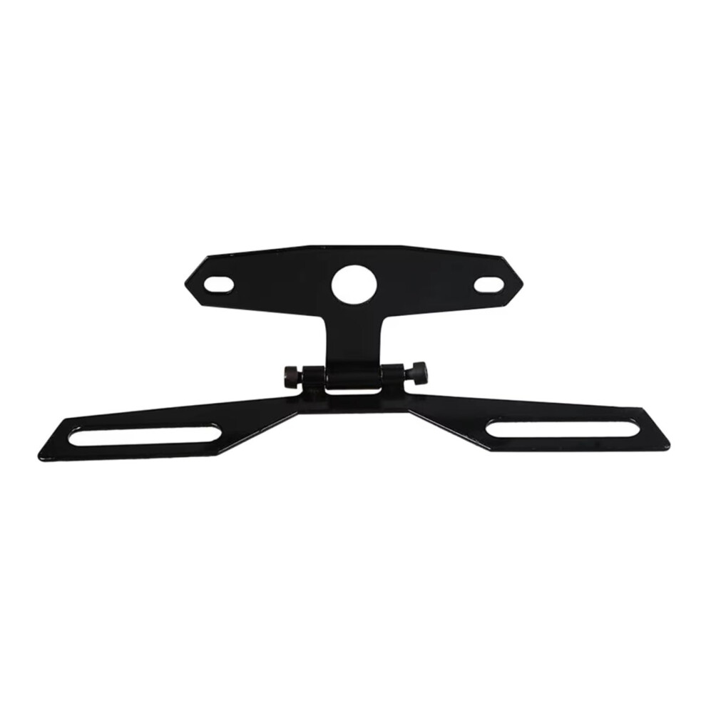 Motorbike Tail Bracket License Plate Frame Folding Plate Bracket Taillight Holder Universal Fit Atv Dirt Bike 9393856495078