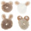 4St Bunny Ear Haarstrikken Zachte En Creatief Design 1